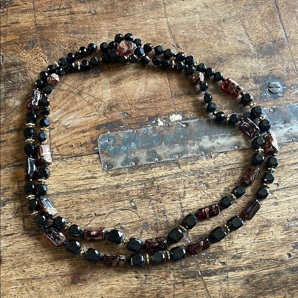 Estate Western Germany Beaded Necklace